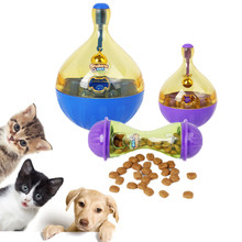 Brinquedo interativo para animais de estimação, bolinha de brinquedo, alimentador, filhote, gato, alimentação lenta, dispensador de comida, iq, animal de estimação, brinquedo educacional, bola de treinamento 2024 - compre barato