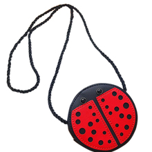 Bolsa de ombro infantil fofa ladybug, bolsa personalidade selvagem, mini acessórios 2024 - compre barato