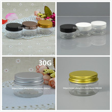 30G transparent  plastic PET jar/pot/bottle for essence/gel/eye cream/moisturizer/art nail/skin care cosmetic packing 2024 - buy cheap