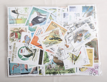 Marcadores de pássaros mundo 20 de muitos países, sem repetição, selos de coleção 2024 - compre barato