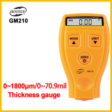 Portable Digital Coating Thickness Gauge Car Tester Measure Thickness Gauge Digital Mini Thickness Gauge Tester GM210-BENETECH 2024 - buy cheap