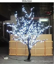 Luz de led para decoração interna e externa de 1.5m, 5 pés de altura, árvore de flor de cerejeira, casamento, jardim, festas, 480 leds 2024 - compre barato