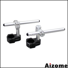 Universal Motorcycle Adjustable Billet CNC Aluminum Clip Ons Handlebar For 50mm Fork 7/8" Handle Bar 2024 - buy cheap