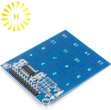 Interruptor táctil capacitivo TTP229, placa de módulo IC, Sensor Digital, 16 vías de XD-62B, 49,3mm x 64,5mm 2024 - compra barato