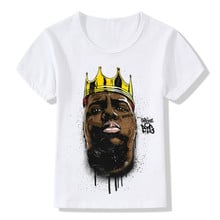 Camisetas con estampado de estrella de Rock para niños y niñas, ropa informal de gran diseño, estilo hip hop americano, ooo456 2024 - compra barato