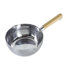 Japanese Pan Non-stick Pan Noodle Pot Kitchen Accessories Milk Pot Aluminum Wooden Handle Pot Tableware Pan Home Cooking Tools 2024 - buy cheap