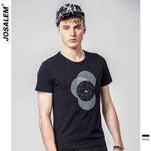 jOSALEm T-shirt For Men Fashion Top Tee Shirt O-Neck Summer Short Sleeve Mens Cotton Fashion Comfort Clothes Man Costume T-Shirt 2024 - buy cheap