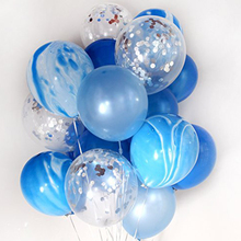 Globos inflables de látex tipo ágata para boda, suministros para fiesta de cumpleaños, Baby Shower, niña, 12 pulgadas 2024 - compra barato