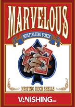 Чудесные многоразовые коробки для карт от Matthew Wright Magic tricks 2024 - купить недорого