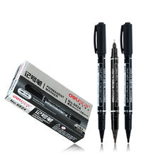 3pcs/pack Twin Tip Permanent Markers, Fine Point, ( Black, Blue, Red ) Ink, 0.5mm-1mm 2024 - buy cheap