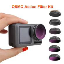 Filtros para câmera de ação osmo, filtro polarizador circular compatível com dji osmo 2024 - compre barato