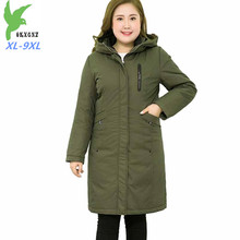 Oversize Winter Parkas Women Thick Warm Hooded White Duck Down Jackets Plus size XL-9XL Down Coats Female Lining Can Removed G35 2024 - buy cheap