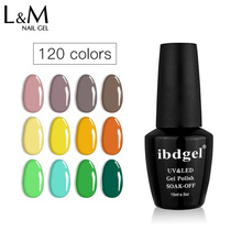 120pcs ibdgel Brand Series Art Nail Gel Polish LED Primer Semi Gel Varnish Gelatu gel uv nail polish 2024 - buy cheap