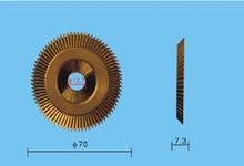 70 мм x 7,3 мм x 12,7 мм для ключ машина режущий диск лезвие резака диска слесарный инструмент 2024 - купить недорого