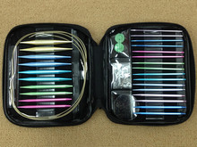 High quality knitting needles set,aluminum change head circular knitting needle set free shipping 2024 - buy cheap