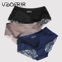VDOGRIR Sexy Underwear Women's Seamless Panties Thongs Female Panty Womens Lingerie Low Waist Underpants Women Intimates Briefs 2024 - buy cheap