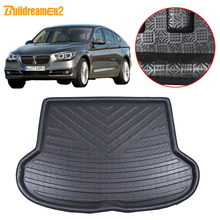 Buildreamen2-alfombra para maletero de coche, estera para maletero, revestimiento, Alfombra de carga, impermeable, para BMW serie 5 GT 2024 - compra barato