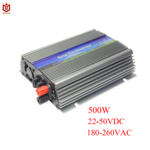 MAYLAR@ 500W 300W Solar Grid Tie Pure Sine Wave Inverter Power Supply,22-50VDC,90-260VAC,50Hz/60Hz For 60cell and 70cell Panels 2024 - buy cheap