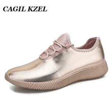 CAGILKZEL, zapatillas de otoño 2019, zapatos de mujer, zapatos antideslizantes para mujer, zapatillas brillantes para mujer, zapatos casuales para mujer, calzado para mujer 2024 - compra barato