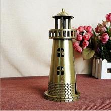 Sea beacon lighthouse metal Decoration China famous landmark building model home furnishings photography props 2024 - buy cheap