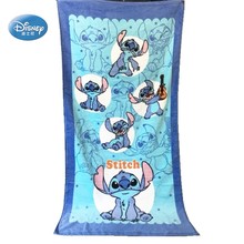 Disney Cartoon Stitch Mickey Summer Swiming Bath Towel for Boys Girls Birthday Gift Adults Teens Beach Shower Towel 60x120cm 2024 - buy cheap