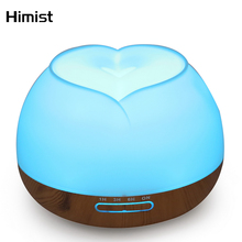 Ultrasonic Aroma Essential Oil Diffuser with 7 Colors LED Lights Wood Grain 400ML Home Air Humidifier Aromatherapy Machine 2024 - buy cheap