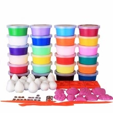 IMIWEI 24 Colors Intelligent plasticine Kids toys DIY Polymer Magnetic clay Soft Clay Blocks plasticine play up polymer clay 2024 - buy cheap