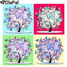 DIAPAI 5D DIY Diamond Painting Full Square/Round Drill "Color tree landscape" 3D Embroidery Cross Stitch 5D Decor Gift 2024 - buy cheap