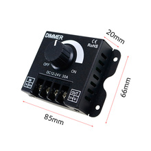 30A DC 12V-24V LED Dimmer Adjustable Brightness Control Switch controller For Single Color 5050 3528 5730 5630 LED Strip Light 2024 - buy cheap