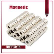 wholesale 12Pcs/lot 3D printer parts Reprap Delta Kossel K800 round super special magnetic holder countersunk magnet stacked 2024 - buy cheap