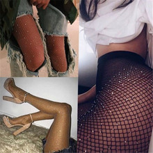 Fashion Women Fishnet  Mesh High Thigh  Tights Pantyhose Long Tight 2024 - buy cheap