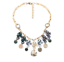 xl00937 New Arrival Hot Sale Qingdao Manufacture Fashion Jewelry Atlantis Women Sea Coin Charm Necklaces&pendants 2024 - buy cheap