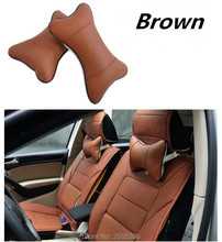 Car Headrest Pillow Seat Cushion PU Leather Soft Perforating Design for Dodge charger journey challenger caliber accessories 2024 - buy cheap