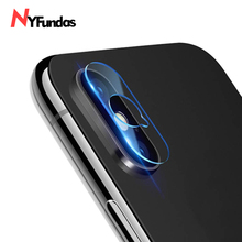 NYFundas Back Rear Camera Lens HD Transparent Tempered Glass Film for iPhone X Xs MAX XR 7 8 6 6S Plus Screen Protector Accessro 2024 - buy cheap