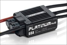 1 peça original hobbywing platinpro v4 60a esc (3s-6s) para 2014-2018 classe heli (hélice: 450-480mm) 2024 - compre barato