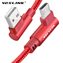 Cabo micro usb voxlink para carregamento rápido, para samsung, xiaomi, lenovo, huawei, htc, meizu, android 2024 - compre barato