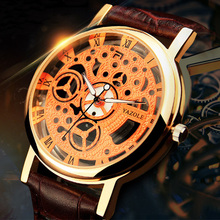 YAZOLE Skeleton Watch Men 2022 Top Brand Luxury Famous Male Clock Quartz Watch Wrist Man Quartz-watch Relogio Masculino Hodinky 2024 - buy cheap