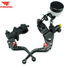 For Aprilia RS125 Yamaha YZF R125 7/8" 22mm Adjust CNC Motorcycle Brake Clutch Levers Master Cylinder Reservoir Hydraulic Brake 2024 - buy cheap