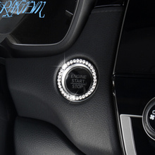 Кольцо для выключателя ключа зажигания автомобиля, декоративная крышка для Alfa Romeo 147 156 159 Alfetta Berlina Brera Mito Giulia Milan 2024 - купить недорого