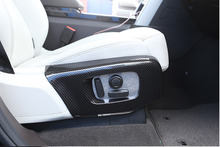Carbon Fiber ABS Car Seat Side Cover Frame Trim For Land Rover Discovery 5 L462 LR5 2017-18 For Range Rover Velar RR Sport 2018 2024 - buy cheap