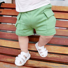 Special price 0-2T Baby boy and girl summer shorts casual toddler shorts Training shorts pants cotton Big pocket 75 2024 - buy cheap