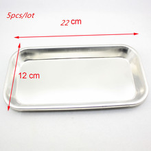 5PCS Hot Sale Dental Stainless Steel Medical Surgical Tray Dish Lab Instrument Tool Medical Devices Surgical Treatment supplies 2024 - buy cheap
