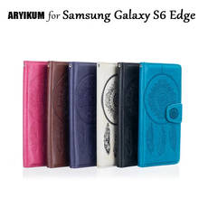 Aryikum S 6 Edge чехол-портмоне с откидной крышкой чехол для Samsung Galaxy S6 край SM-G925 SM-G925f Аксессуары для мобильных телефонов крышка для Samsung S6 край 2024 - купить недорого
