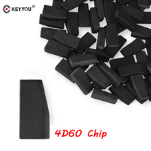 KEYYOU 10x 20x For Ford 4D60 ID60 For Ford Fiesta Connect Focus Mondeo Ka 40 Bits Blank Carbon Chip Car Carbon Transponder Chip 2024 - buy cheap