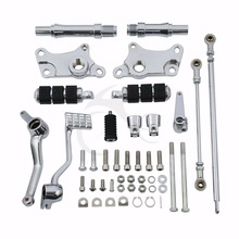 Motorcycle Forward Controls Kit Pegs Levers Linkage For Harley Sportster XL 883 1991-2003 2024 - buy cheap