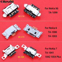 Cltgxdd 1PCS Micro USB Charging Port Connector Charge Jack Socket Plug Dock For Nokia X6 TA-1099 / 6 TA-1000 TA-1003 / 7 TA-1041 2024 - buy cheap