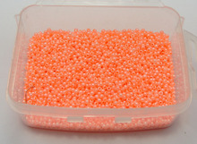 10000 Ceylon Salmon-filamento de cristal rosa, 2mm (12/0) + caja de almacenamiento 2024 - compra barato