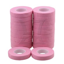 Yibuy  20pcs 500cm Pink Nail Finger Adhesive Tape for Guitar Guzheng Lute 2024 - купить недорого