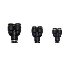 Y type Quick coupling 6/8/10mm Slip-lock 3-Ways connectors Garden Low pressure mist cooling Pneumatic Pipe Fittings 5 Pcs 2024 - buy cheap