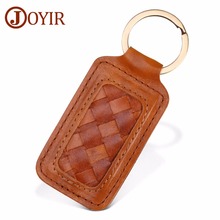 Joyir chaveiro de couro genuíno, porta-chaves multifuncional k039 2024 - compre barato